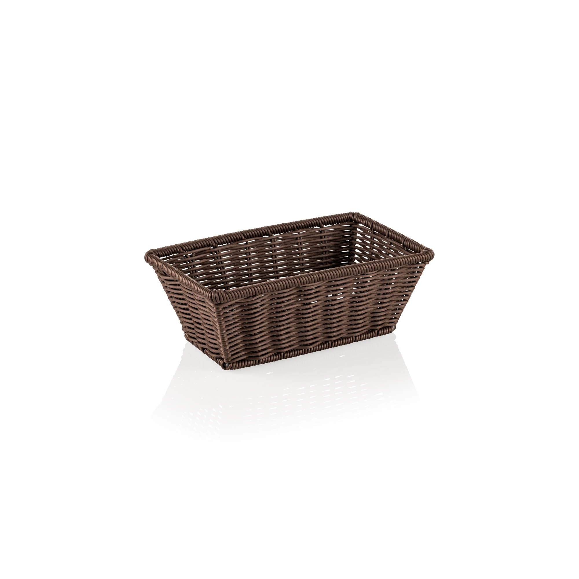 Picture of Weaver Pro GN Basket 1/4 Dark Brown Polypropylene - 5091114