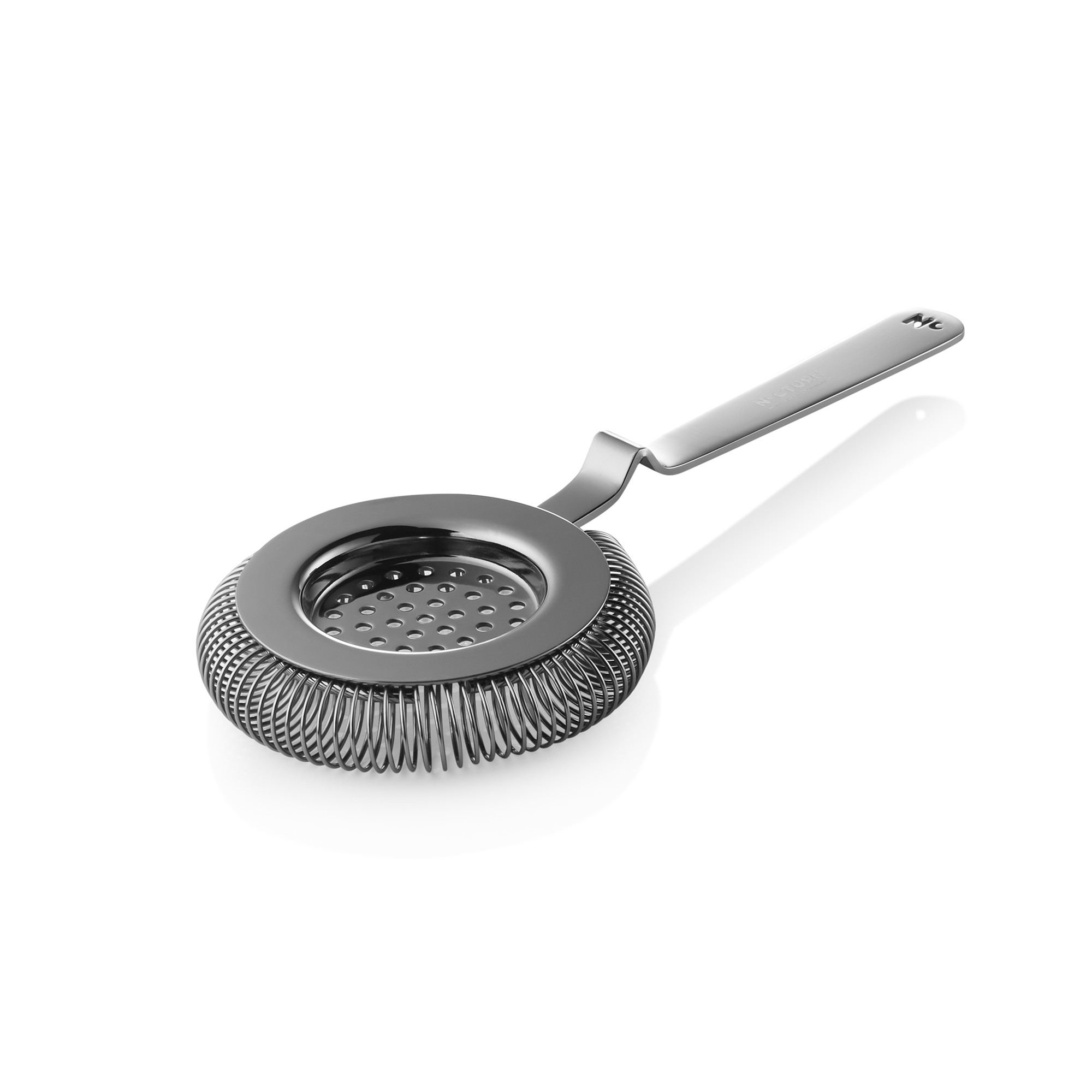 Picture of Nocturn Bar Strainer Gun Metal Chrome Nickel Steel - 8305001