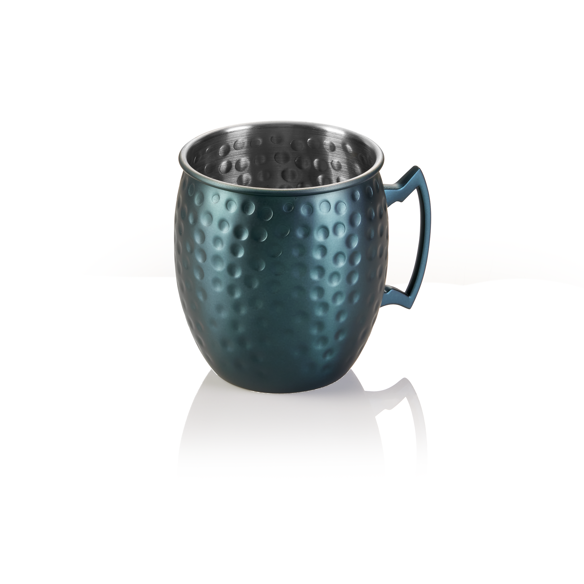 Picture of Nocturn Moscow Mule Mug 0.5 L Blue Matt Hammered Steel - 8320250