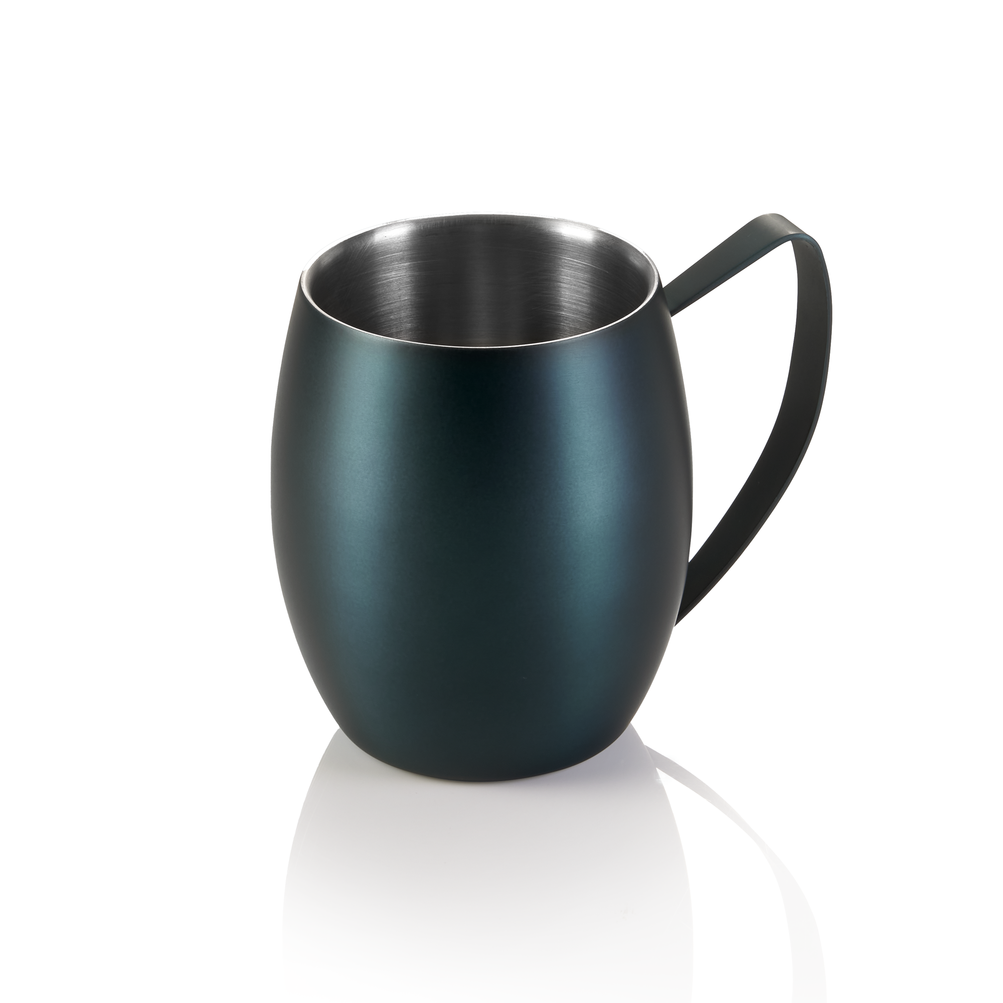 Picture of Nocturn Moscow Mule Mug Blue Matt 0.38L Double Walled Steel - 8319238
