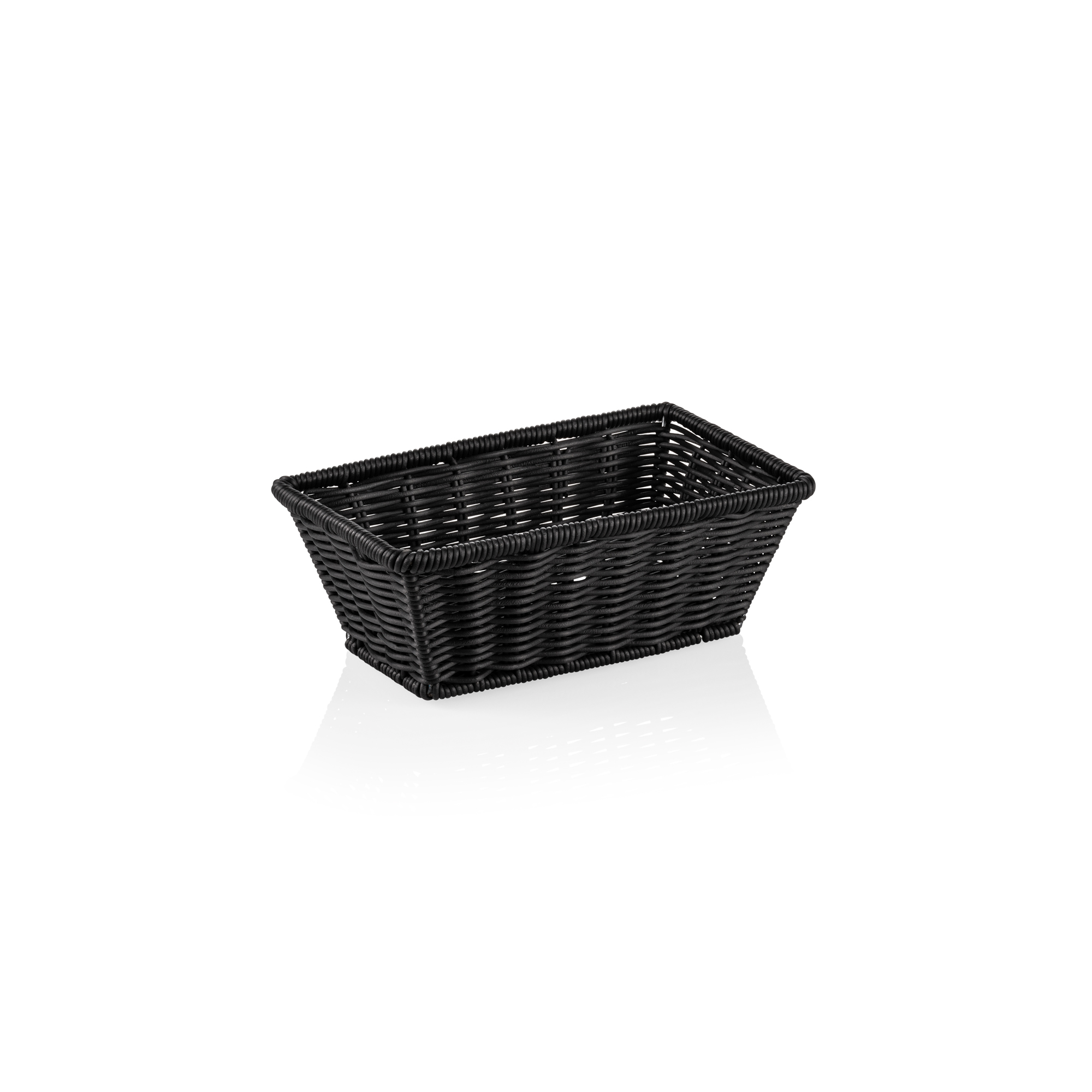 Picture of Weaver Pro GN Basket 1/4 Black Polypropylene - 5091014