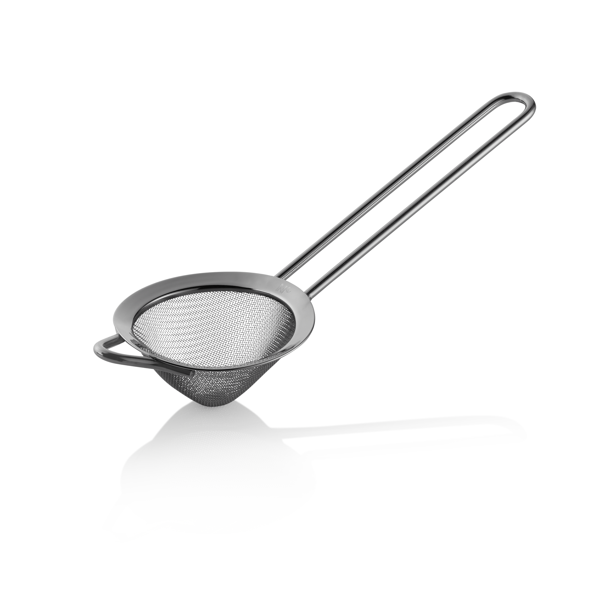 Picture of Nocturn Fine-Mesh Strainer Gun Metal Chrome Nickel Steel - 8306003