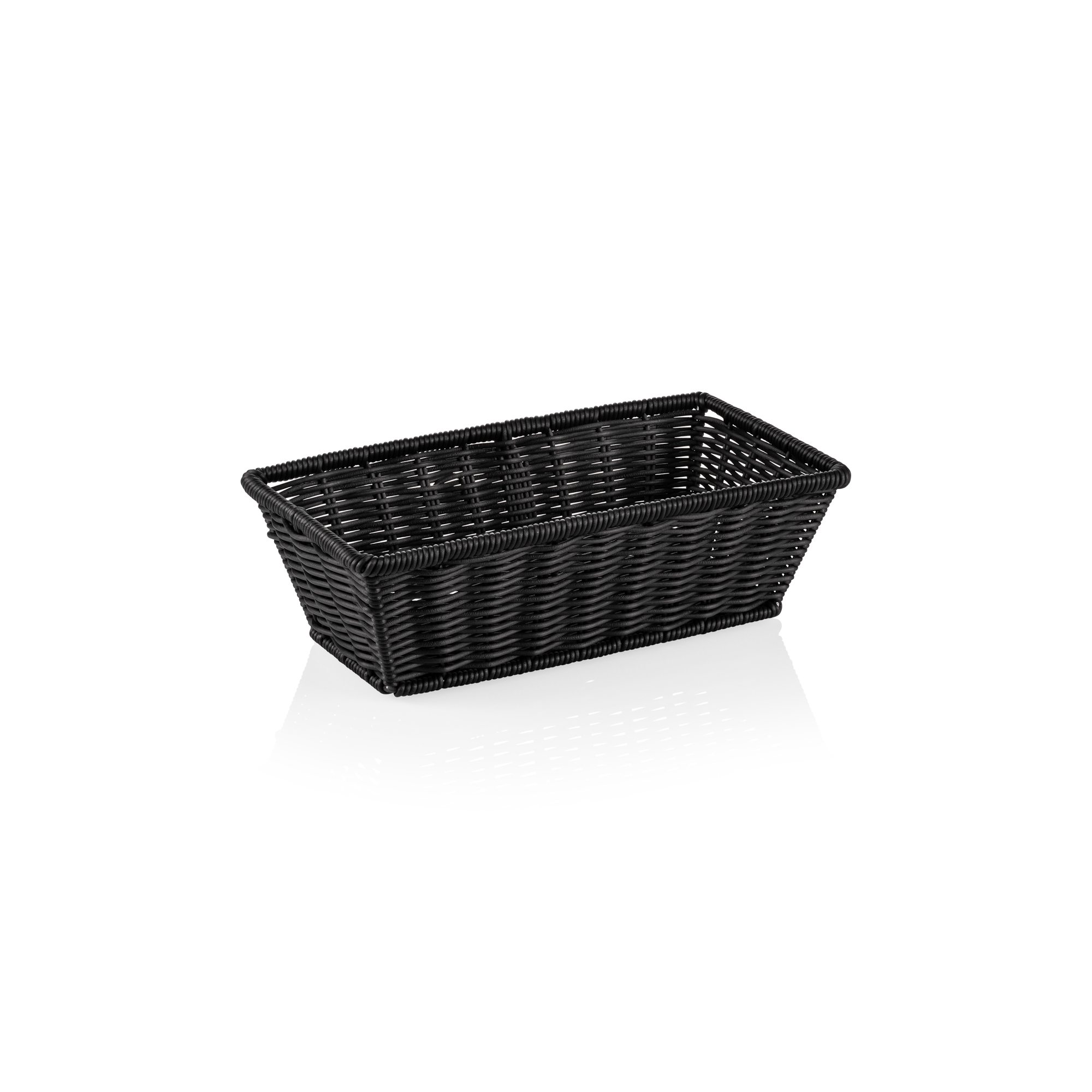 Picture of Weaver Pro GN Basket 1/3 Black Polypropylene Chrome Steel - 5091013