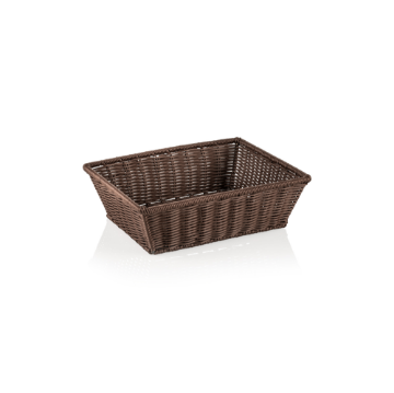Picture of Weaver Pro GN Basket 1/2 Brown Polypropylene (Single Unit)
