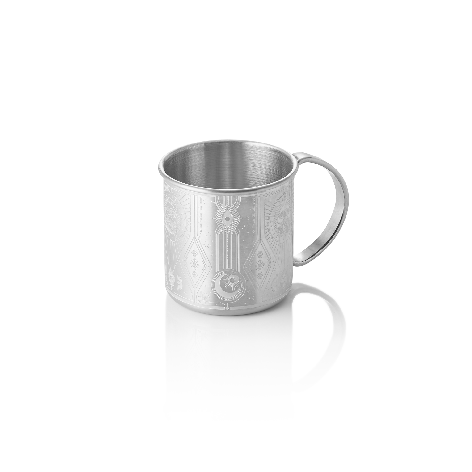 Picture of Nocturn Moscow Mule Mug 0.45 L Silver Chrome Nickel Steel - 8327445
