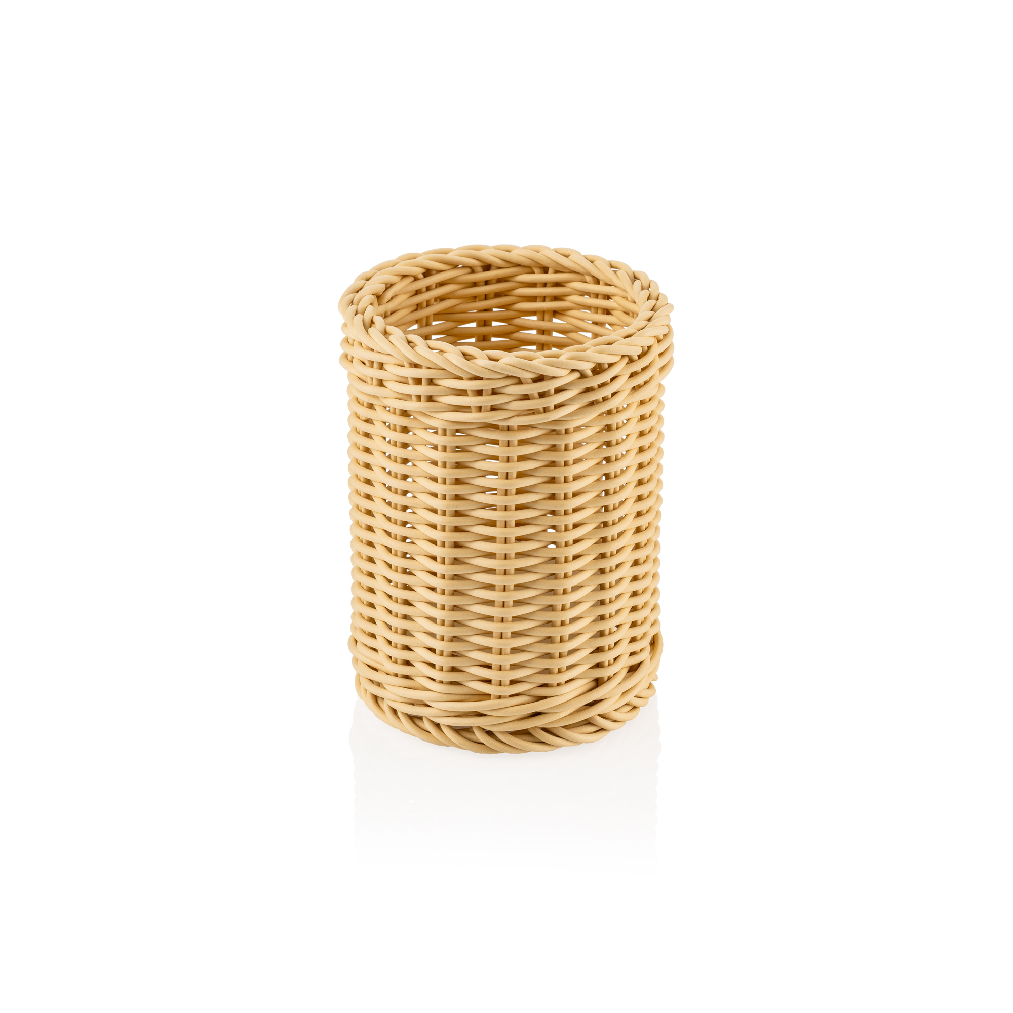 Picture of Weaver Pro Cutlery Basket Light Beige Polypropylene Dia 12 cm - 5077312