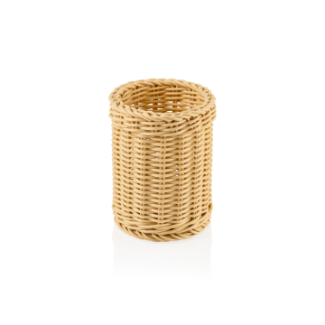 Picture of Weaver Pro Cutlery Basket Light Beige Polypropylene Dia 12 cm