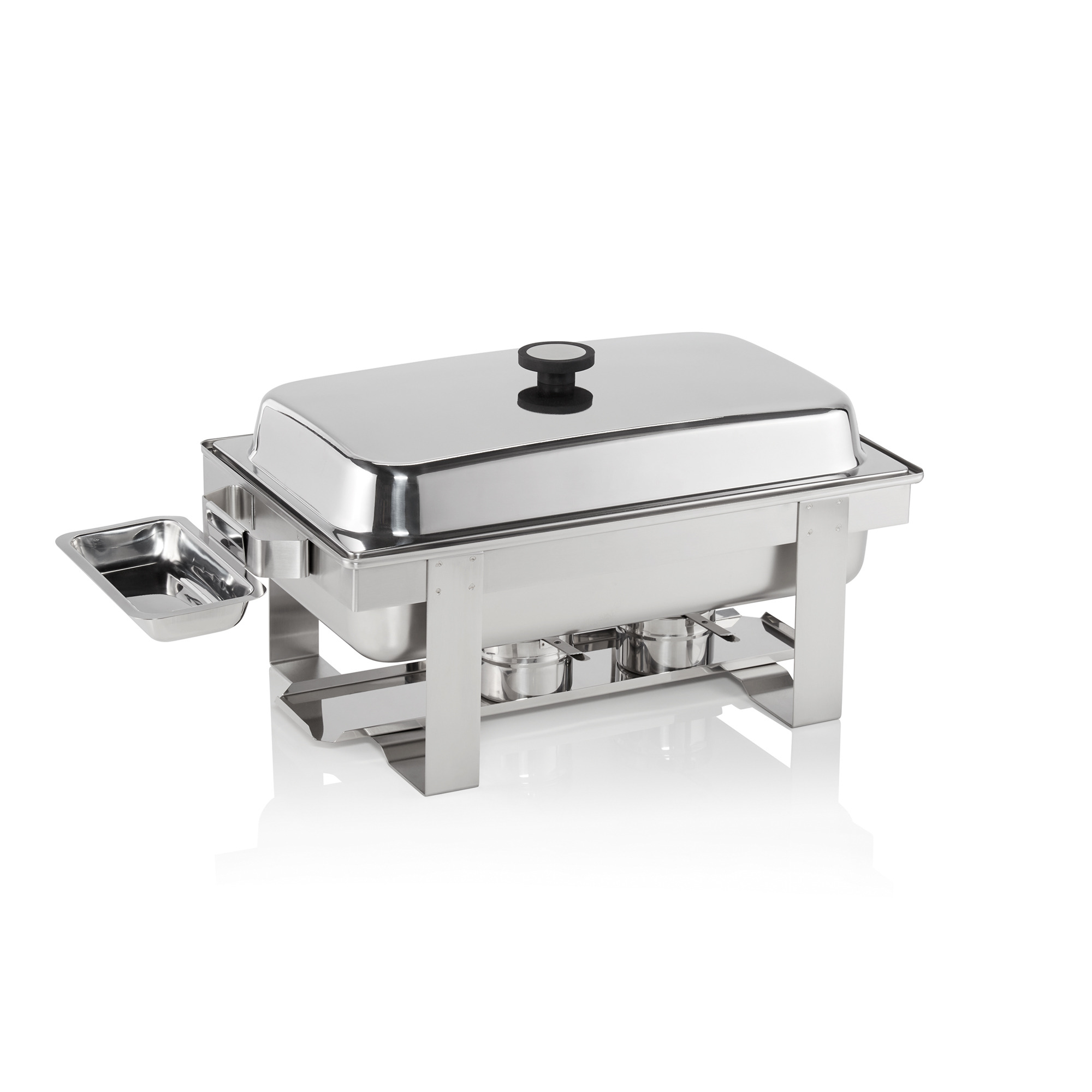 Picture of Was Germany Chafing Dish GN 1/1 Chrome Nickel Steel Stackable - 1460007