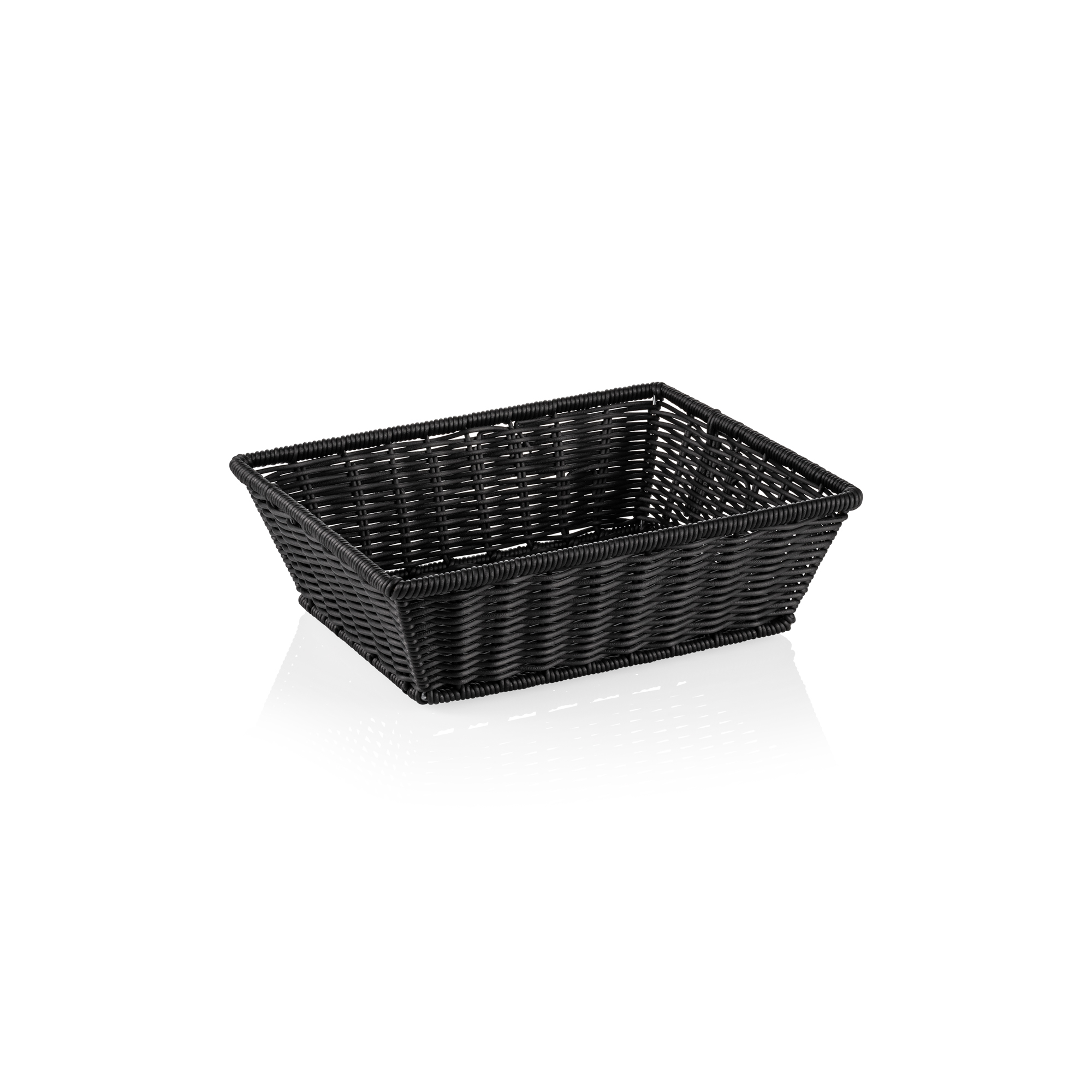 Picture of Weaver Pro GN Basket 1/2 Black Polypropylene Chrome Nickel Steel - 5091012