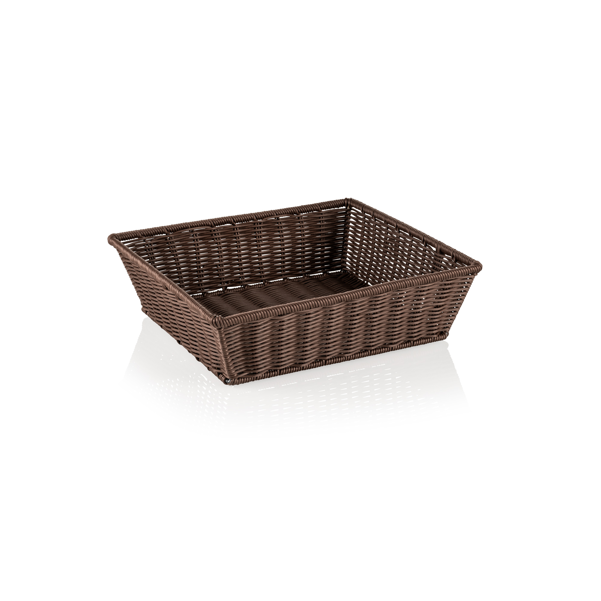 Picture of Weaver Pro GN Basket 2/3 Dark Brown Polypropylene - 5091123