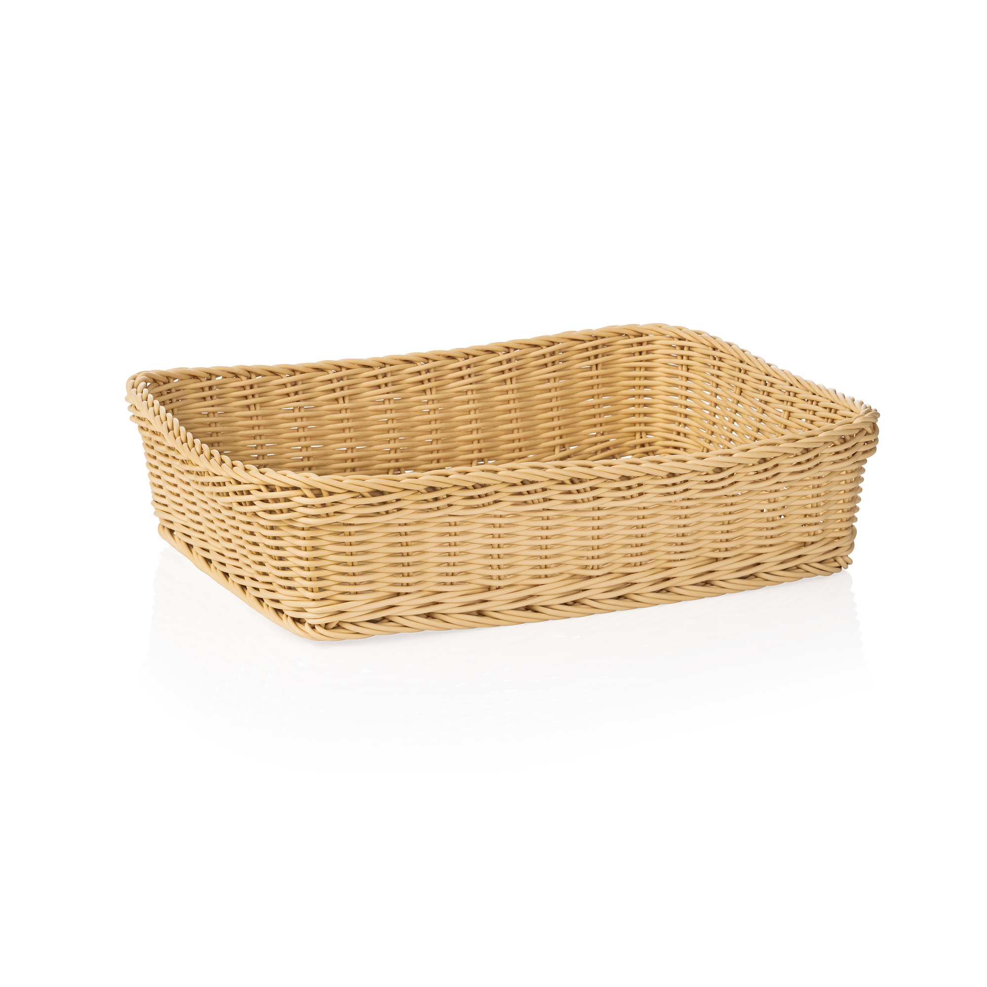 Picture of Weaver Pro Basket Light Beige Polypropylene 40x30x10 cm - 5071340