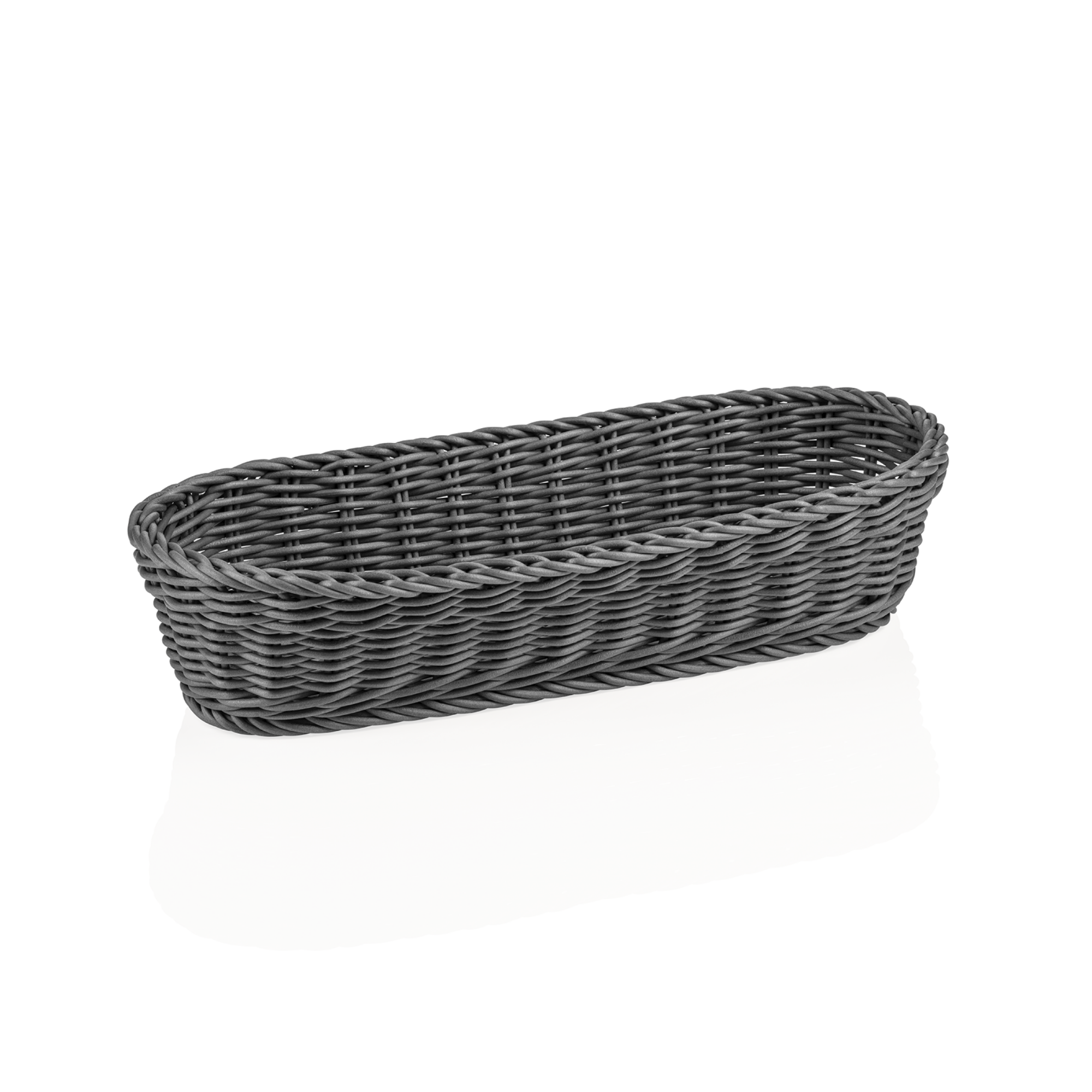 Picture of Weaver Pro Baguette Basket 40x16x8 cm Grey Polypropylene - 5075440