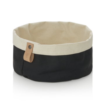 Picture of Was Germany Bread Bag Flip Cotton Black/Cream Canvas Dia 20 cm