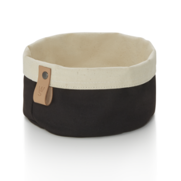 Picture of Was Germany Bread Bag Black/Cream Canvas Dia 17 cm