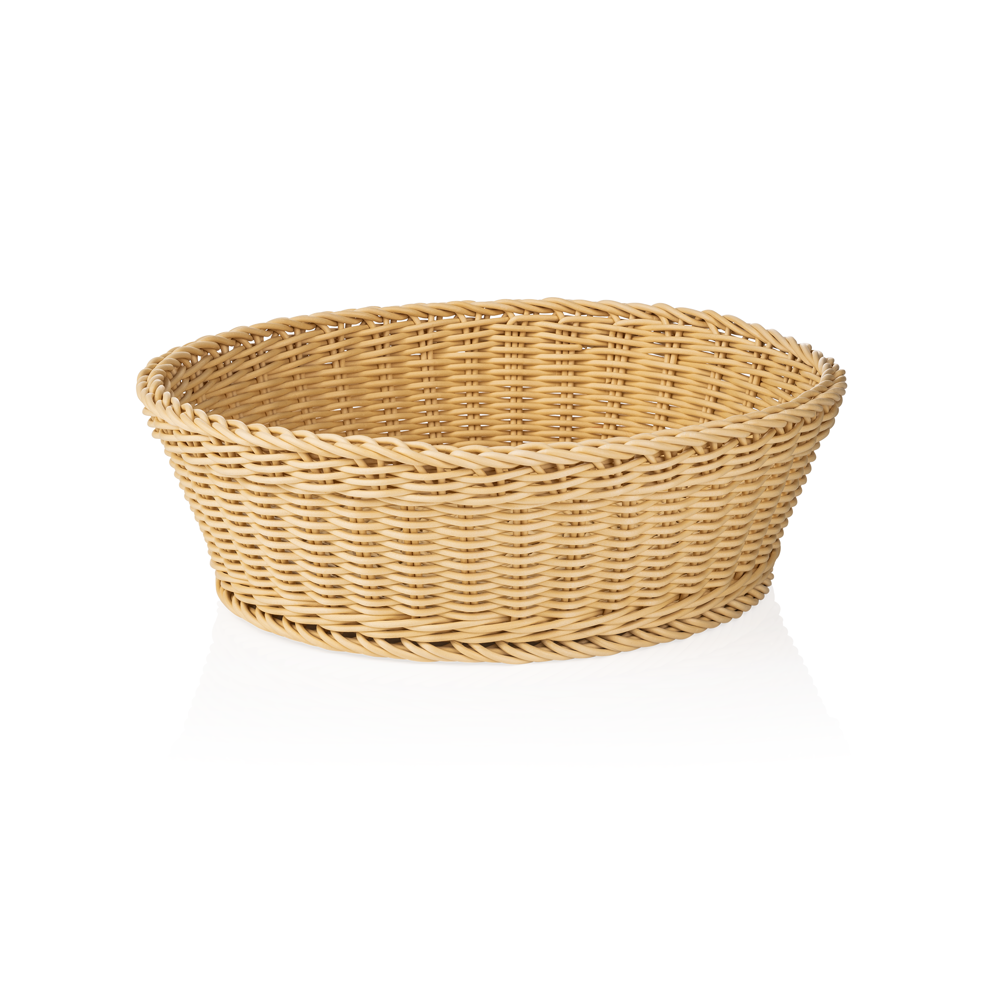 Picture of Weaver Pro Basket Light Beige Polypropylene Dia 42 cm - 5085342