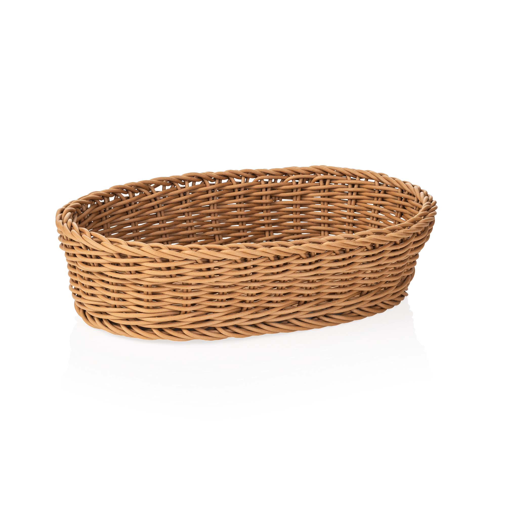 Picture of Weaver Pro Buffet Basket Oval Beige Polypropylene - 5075228