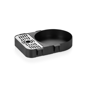 Picture of Was Germany Drip Tray Black Chrome Nickel Steel 25.5 x 20.5 x 4 cm