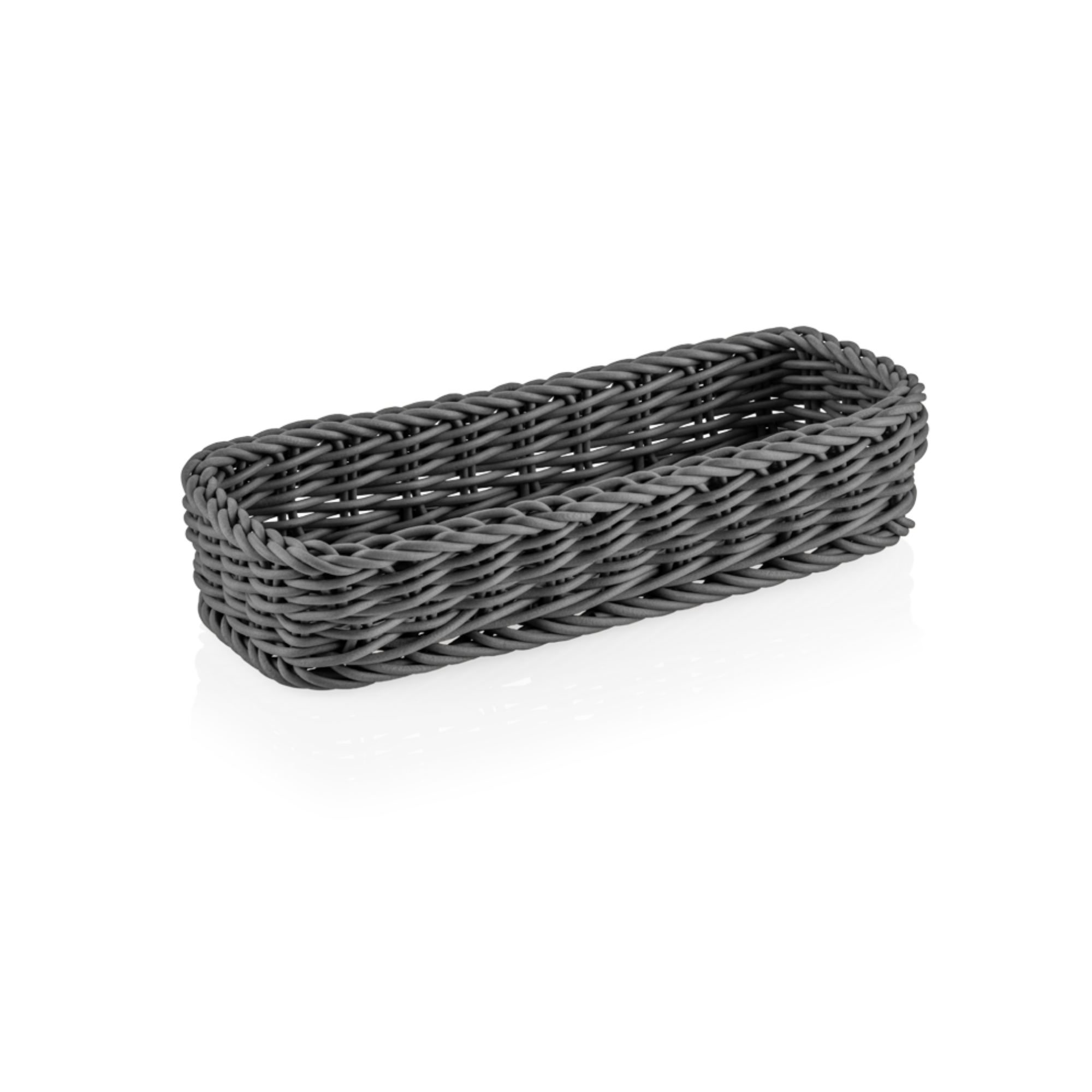 Picture of Weaver Pro Cutlery Basket 27 x 10 x 5 cm Grey Polypropylene - 5076427