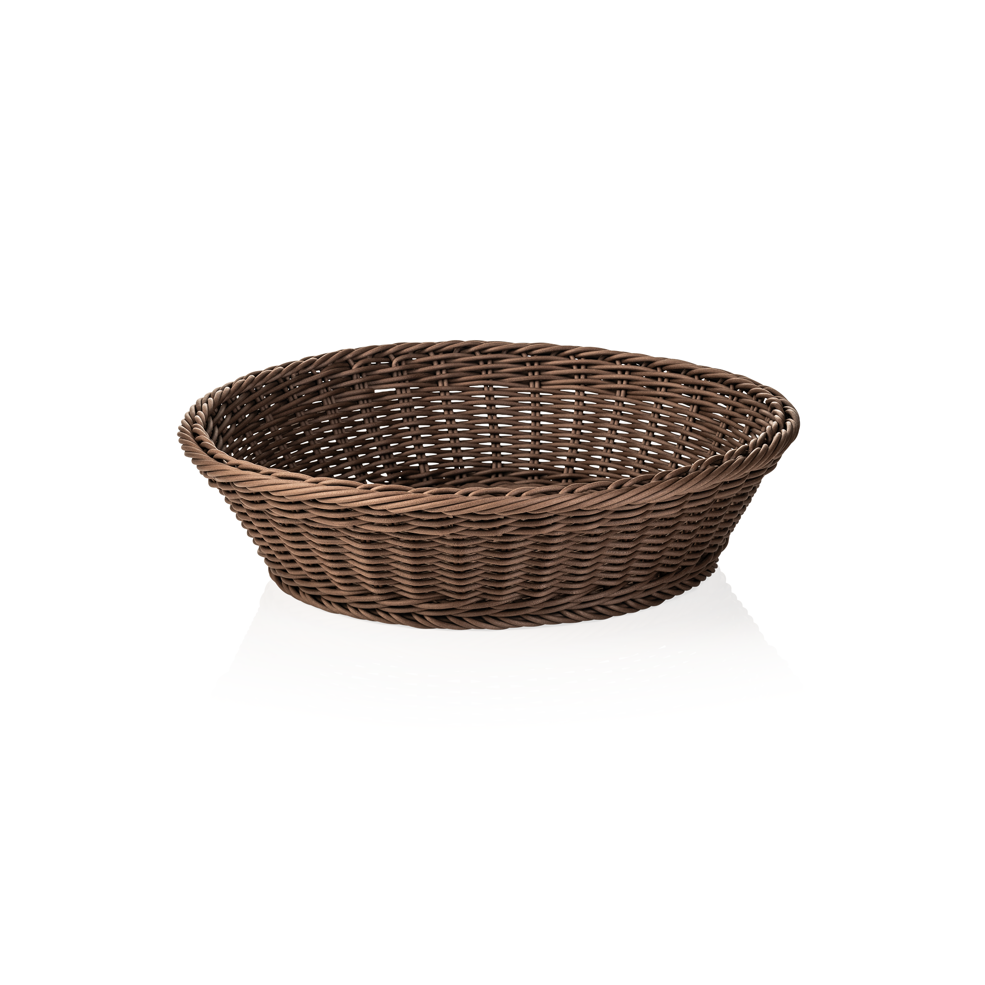 Picture of Weaver Pro Basket Polypropylene Dia 37 cm Brown - 5085137