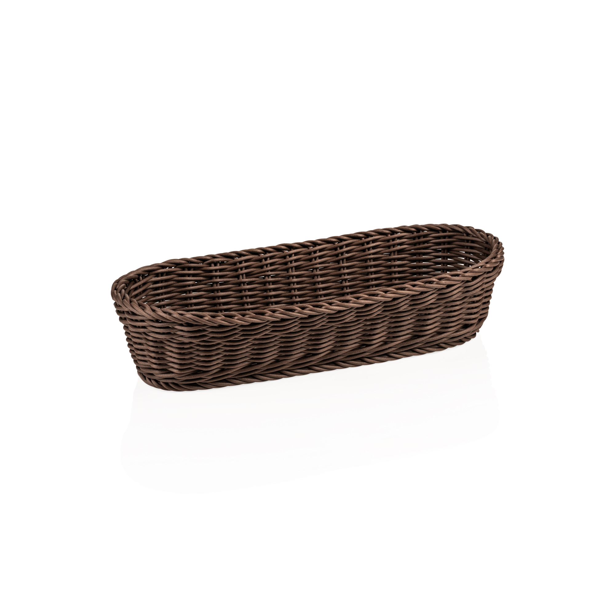 Picture of Weaver Pro Baguette Basket 40x16x8 cm Oval Brown Polypropylene - 5075140