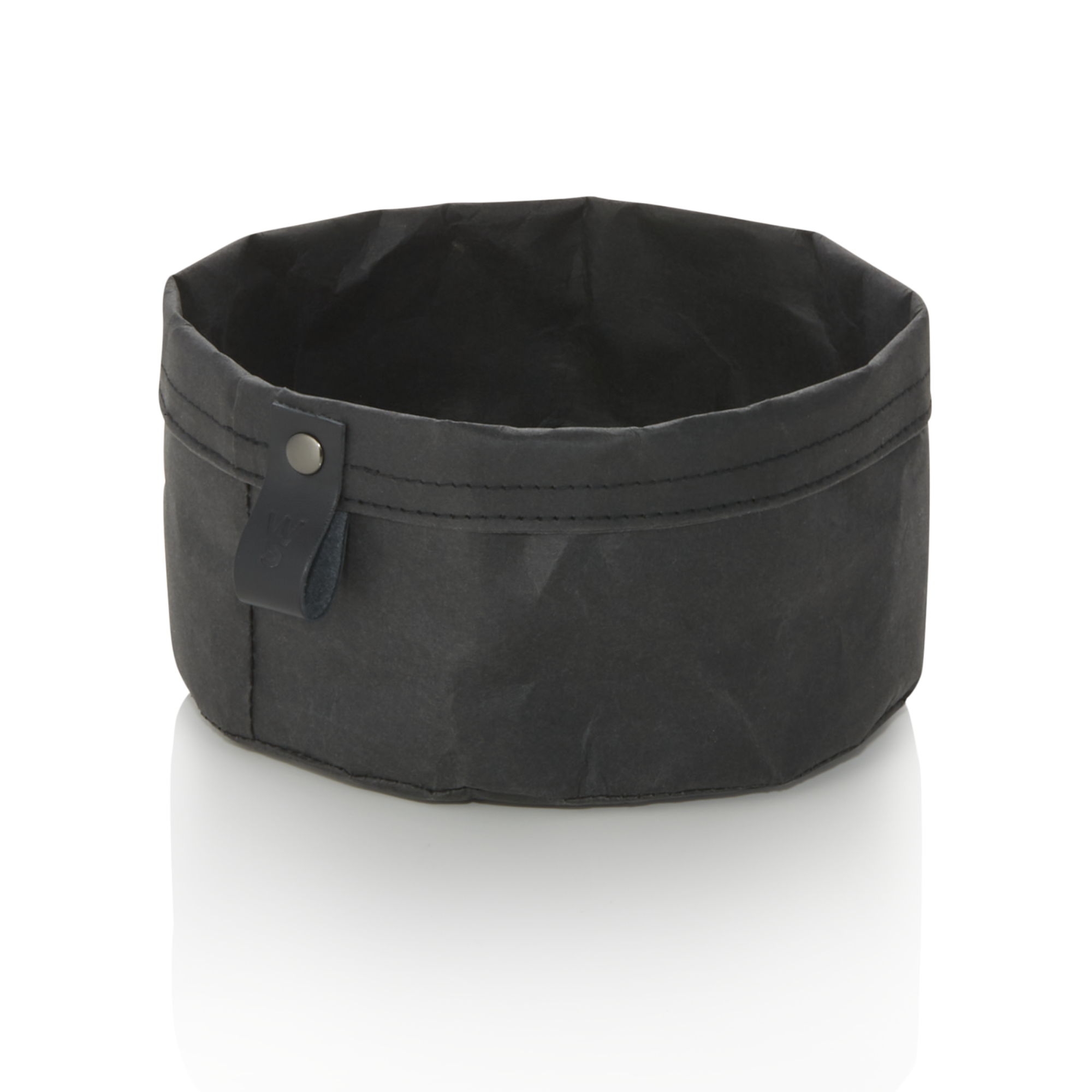 Picture of Was Germany Craft & Crumble Bread Bag Black Kraft Paper Dia 17 cm - 9390117