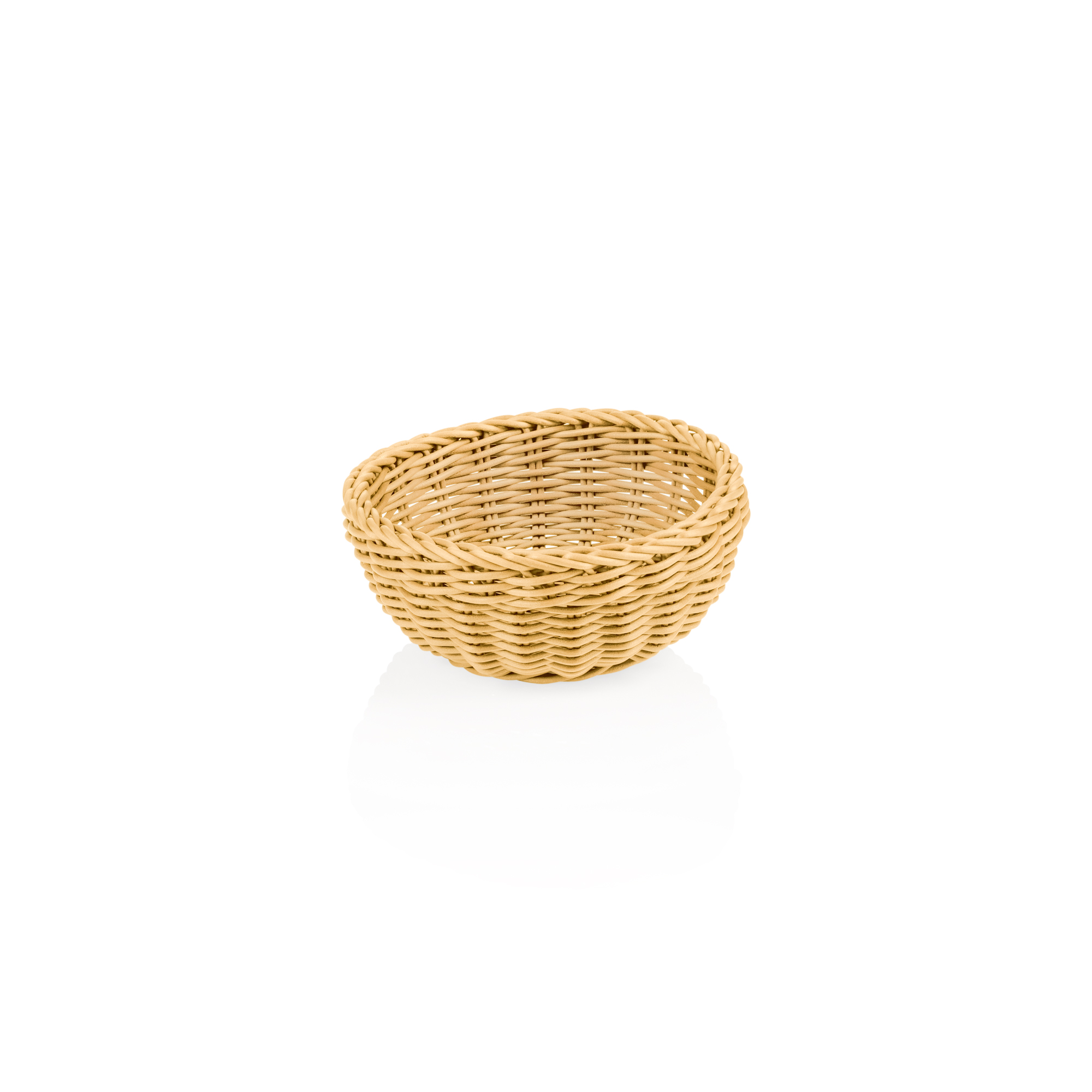 Picture of Weaver Pro Buffet Basket Light Beige Polypropylene Dia 20 cm - 5074320