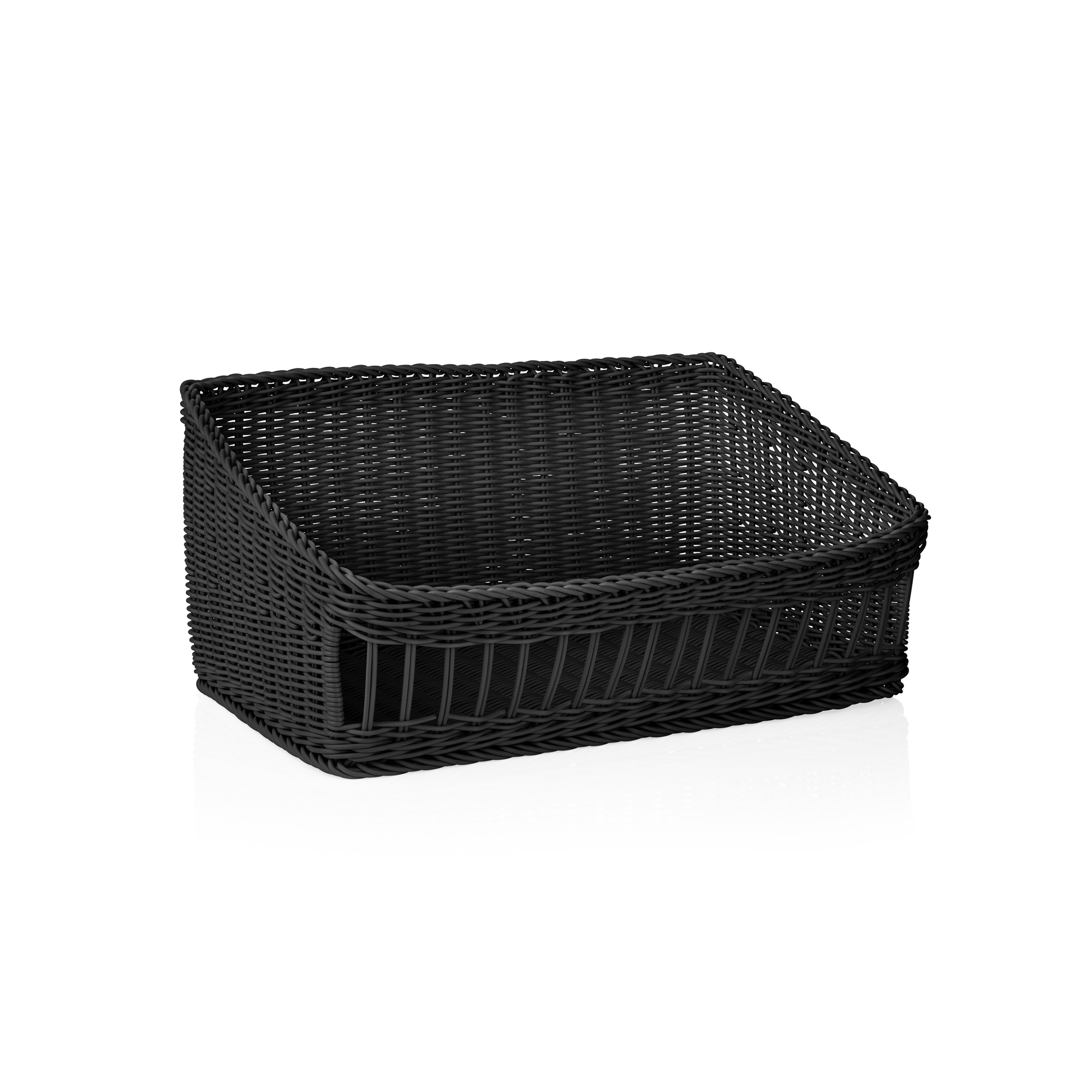 Picture of Weaver Pro Basket Black Polypropylene 60 x 40 x 27 cm - 5087060