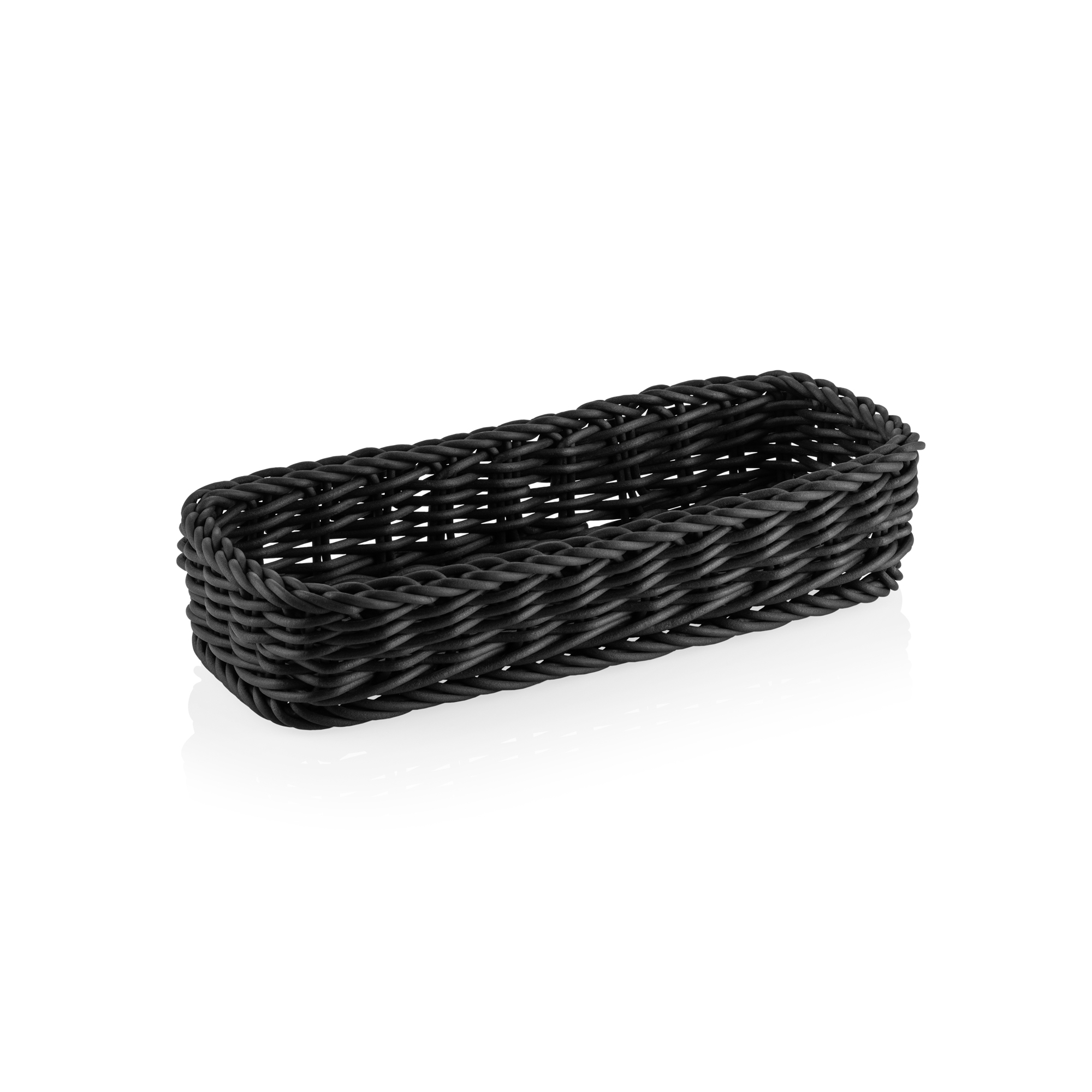 Picture of Weaver Pro Cutlery Basket Black Polypropylene 27x10x5 cm - 5076027