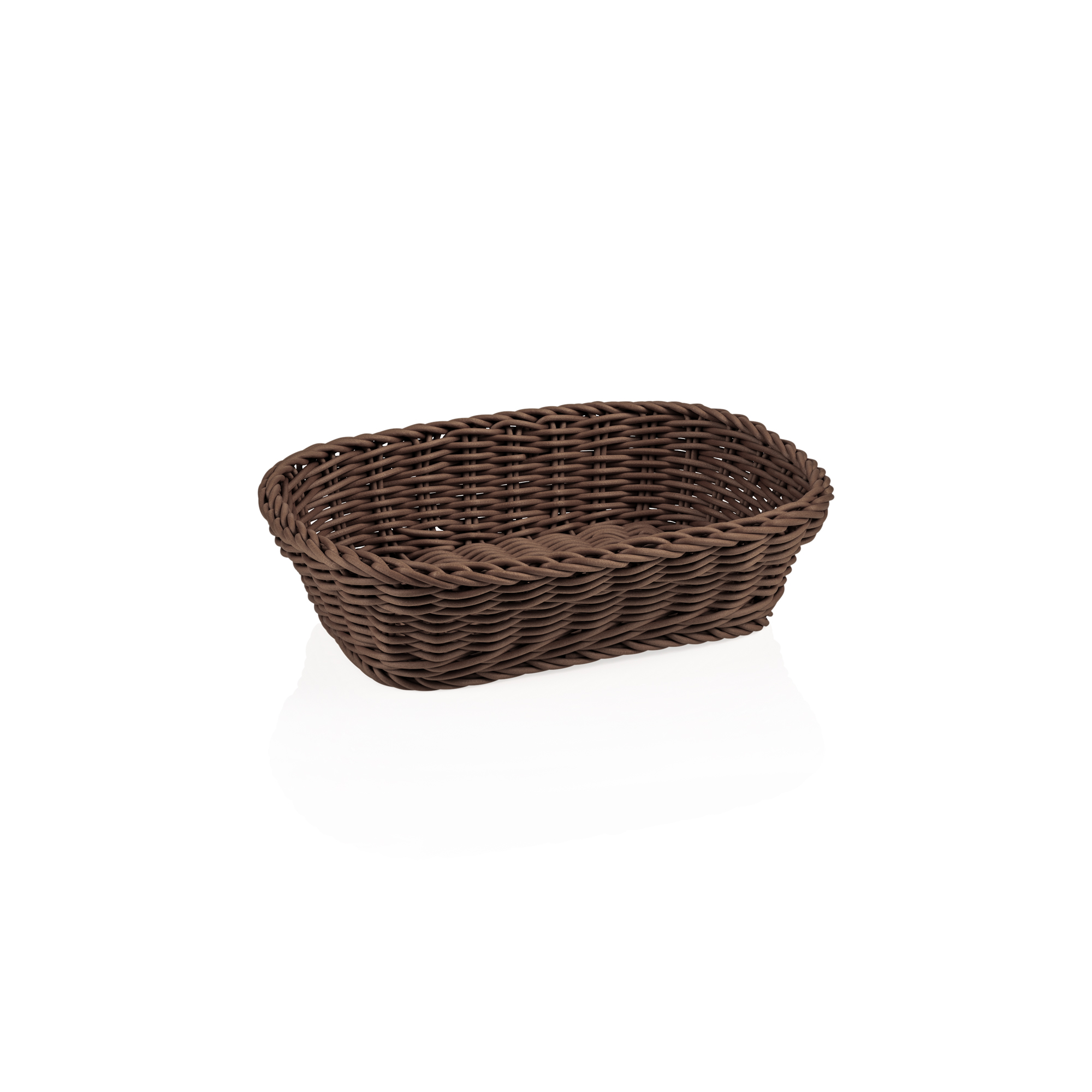 Picture of Weaver Pro Buffet Basket Polypropylene Brown 26.5x19x7 cm - 5070126