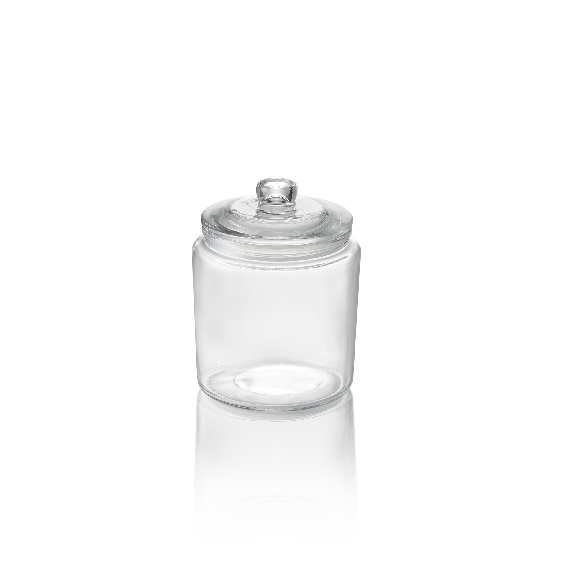 Picture of Was Germany Glass Storage Jar 1 Ltr Dia 12 cm - 1784001