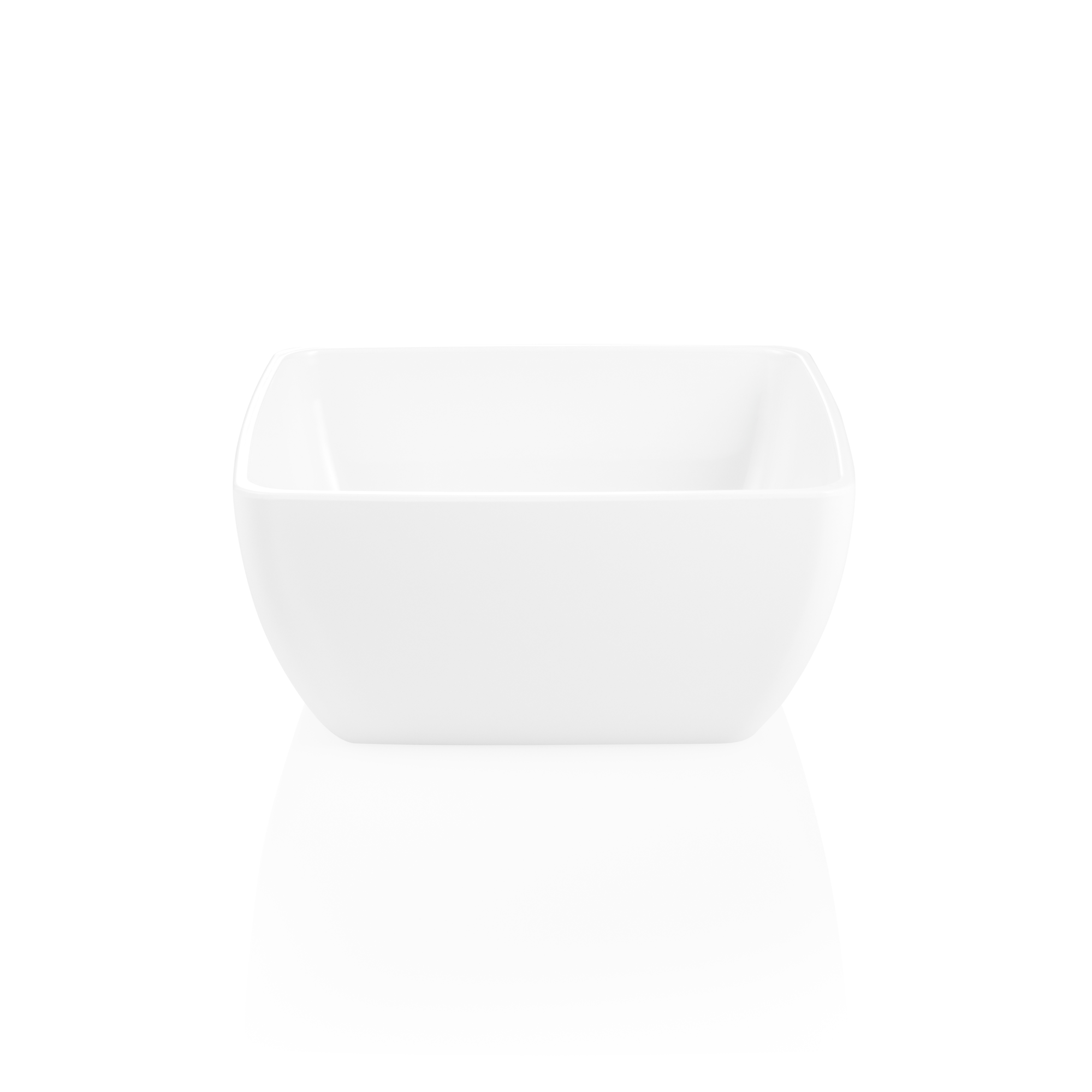 Picture of Day & Night Melamine Bowl 19 x 19 cm White - 6703019