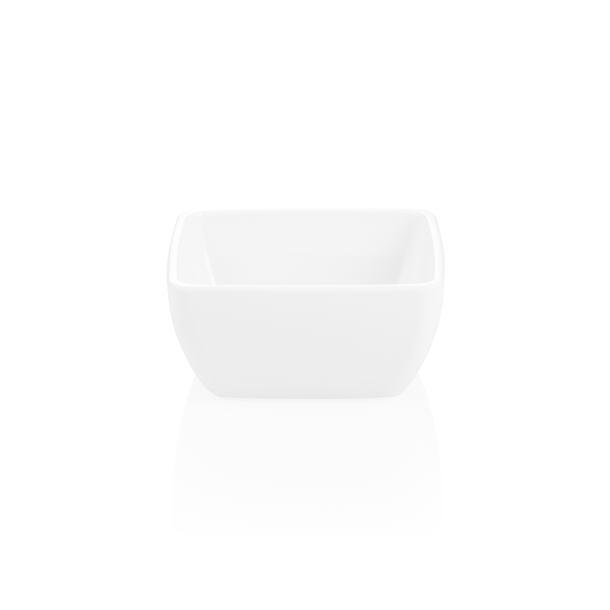 Picture of Day & Night Melamine Bowl, 13 x 13 x 6 cm, White - 6703013