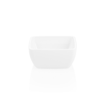 Picture of Day & Night Melamine Bowl, 13 x 13 x 6 cm, White