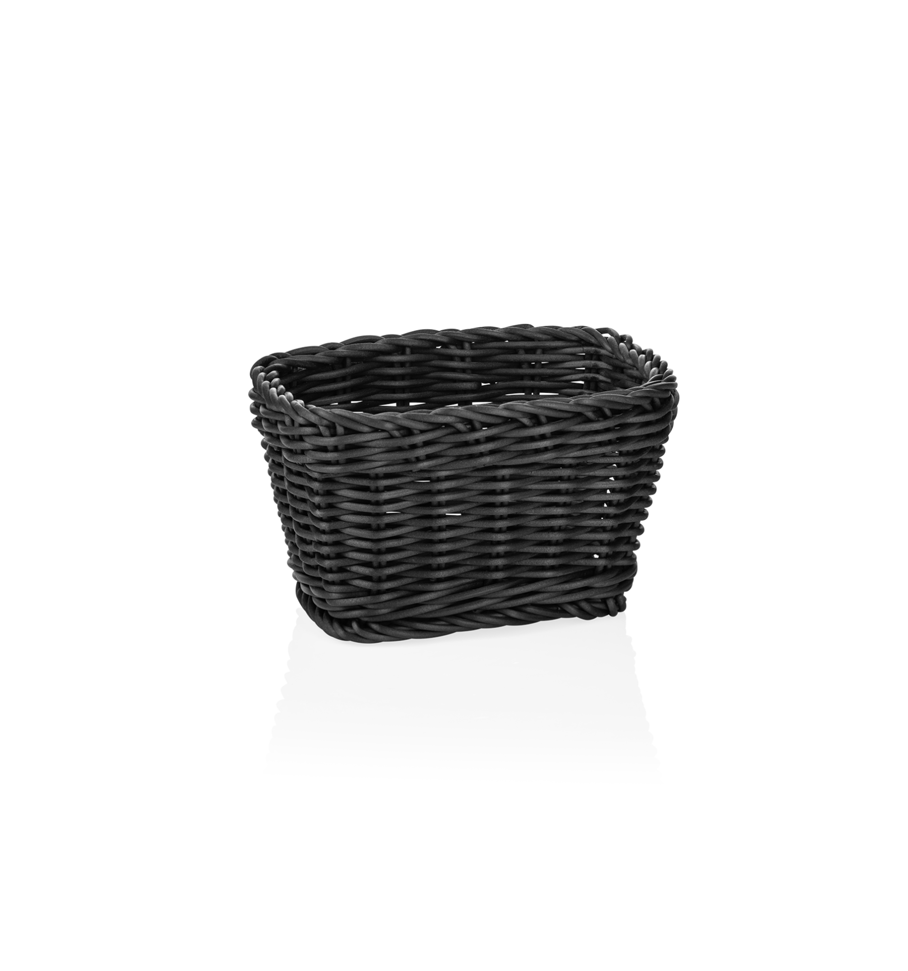 Picture of Weaver Pro Table Basket 17 x 11 x 9 cm Black Polypropylene - 5070017