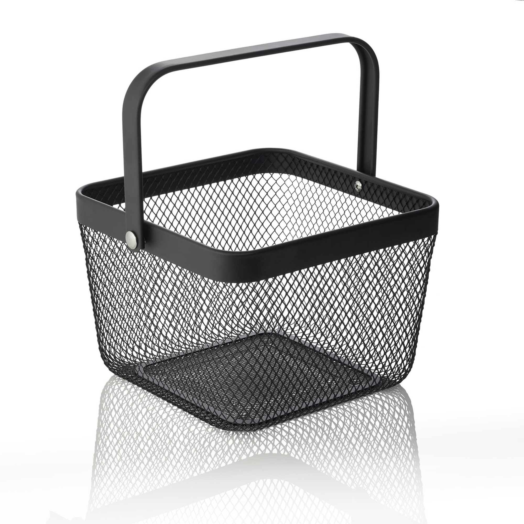 Picture of Was Germany Buffet Basket Black Metal 24.5 x 24.5 x 17.5 cm - 1413024