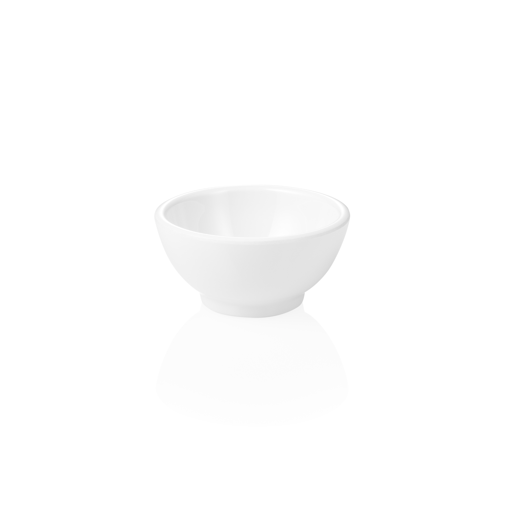 Picture of Day & Night Melamine Bowl White Dia 13 cm - 6702013