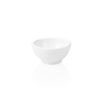 Picture of Day & Night Melamine Bowl White Dia 13 cm