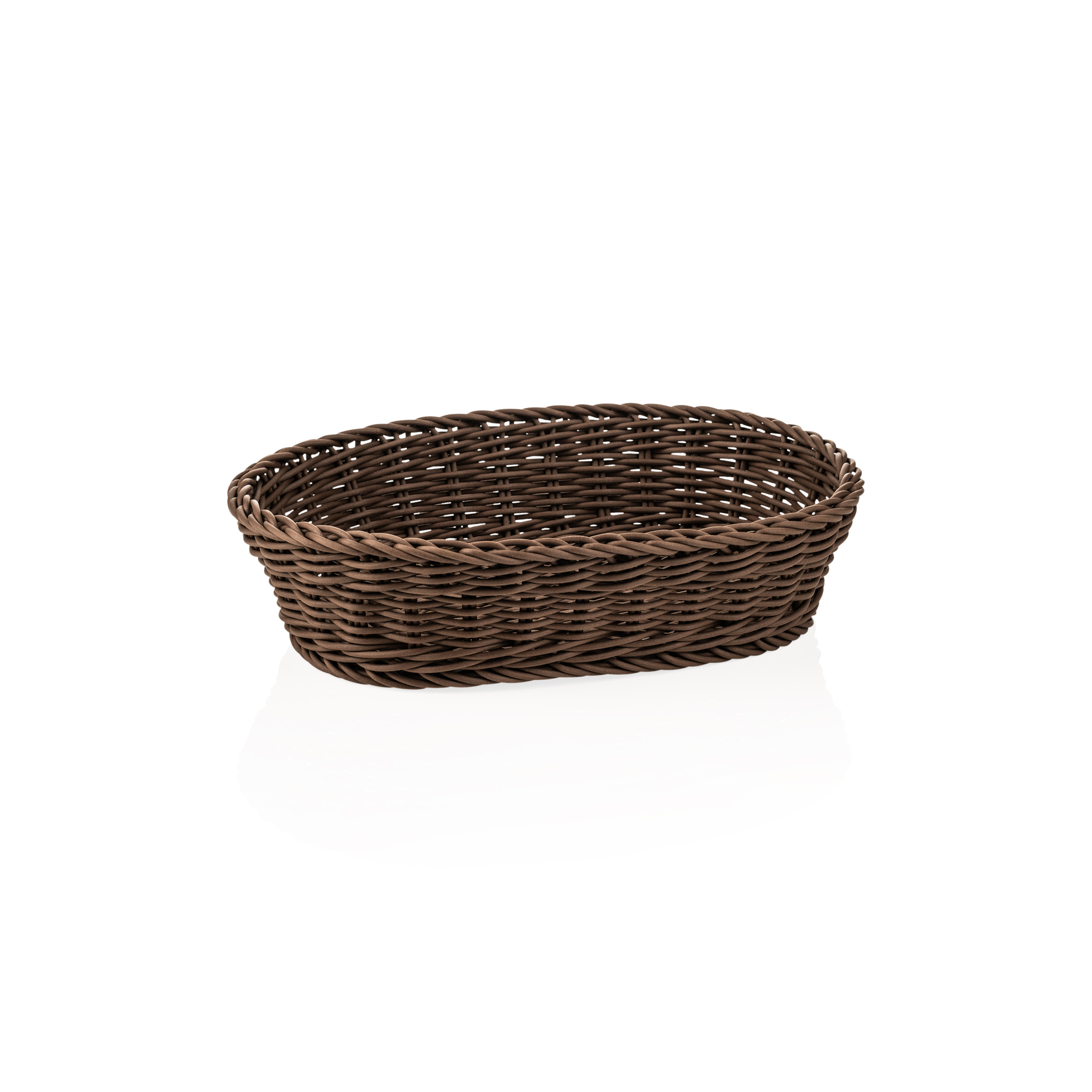 Picture of Weaver Pro Oval Basket 32 x 23 cm Brown Polypropylene - 5073132