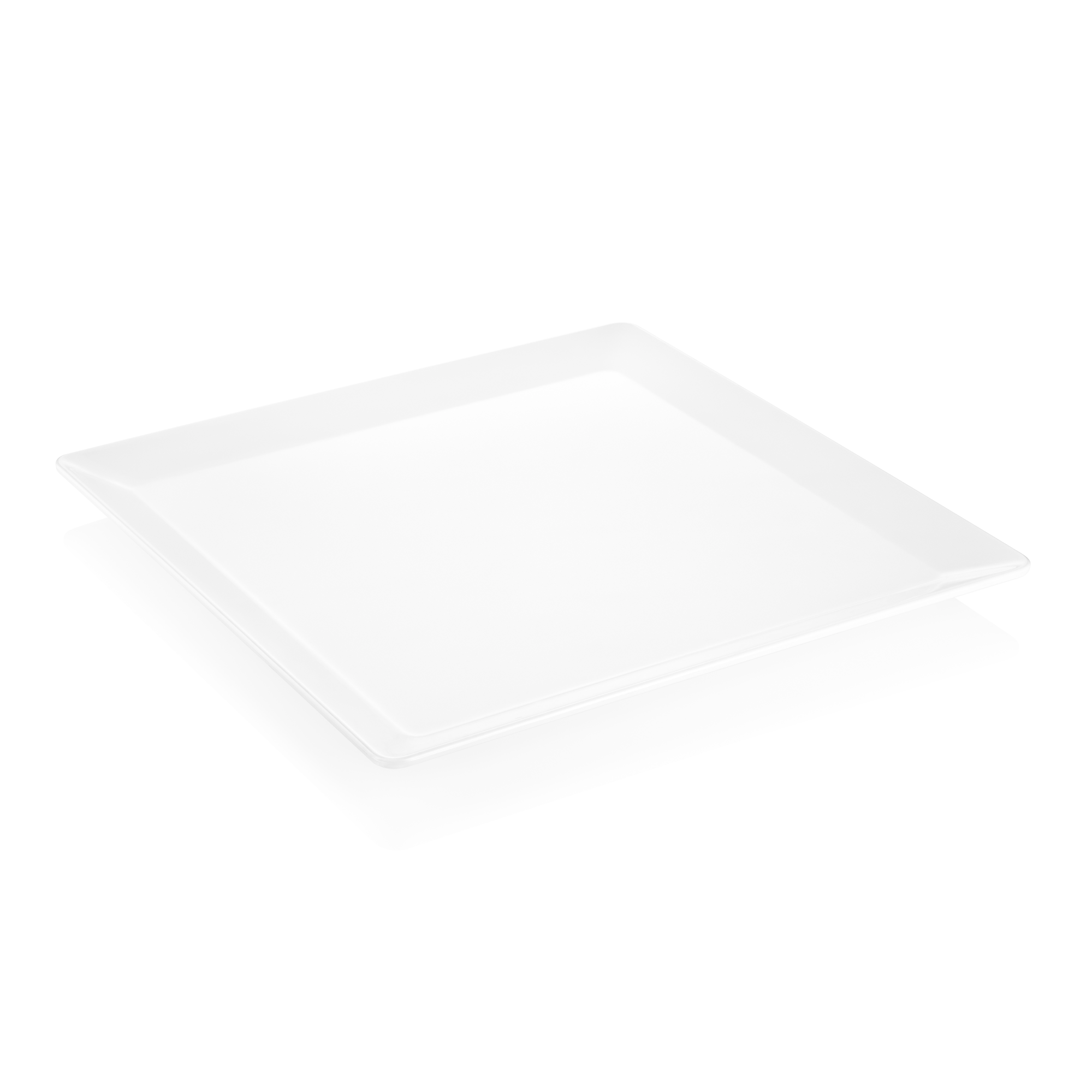 Picture of Day & Night Melamine Serving Platter 51 x 51 cm White - 6704051