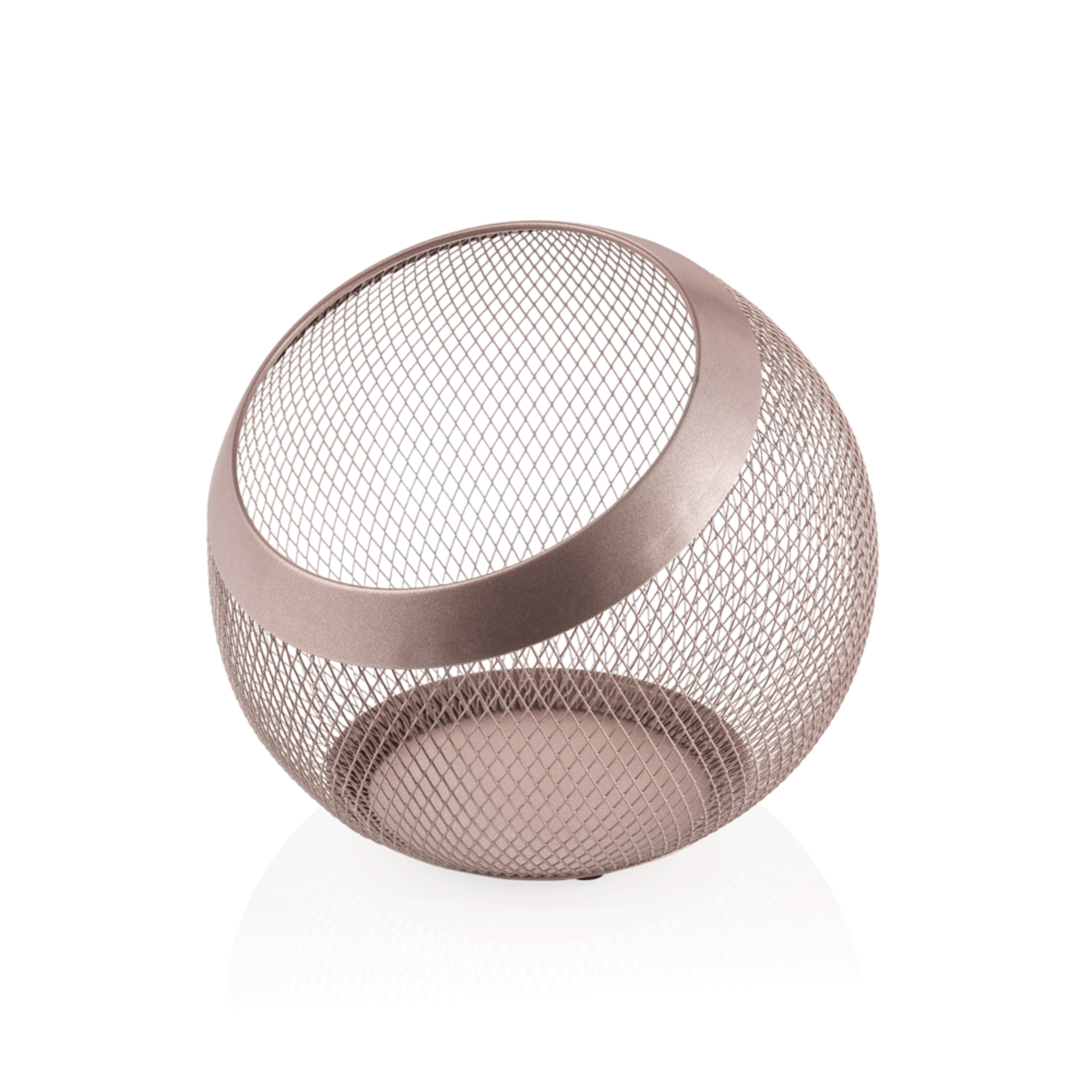 Picture of Was Germany Basket Moon Rosé Gold Metal Dia 24 cm Height 24 cm - 1414114