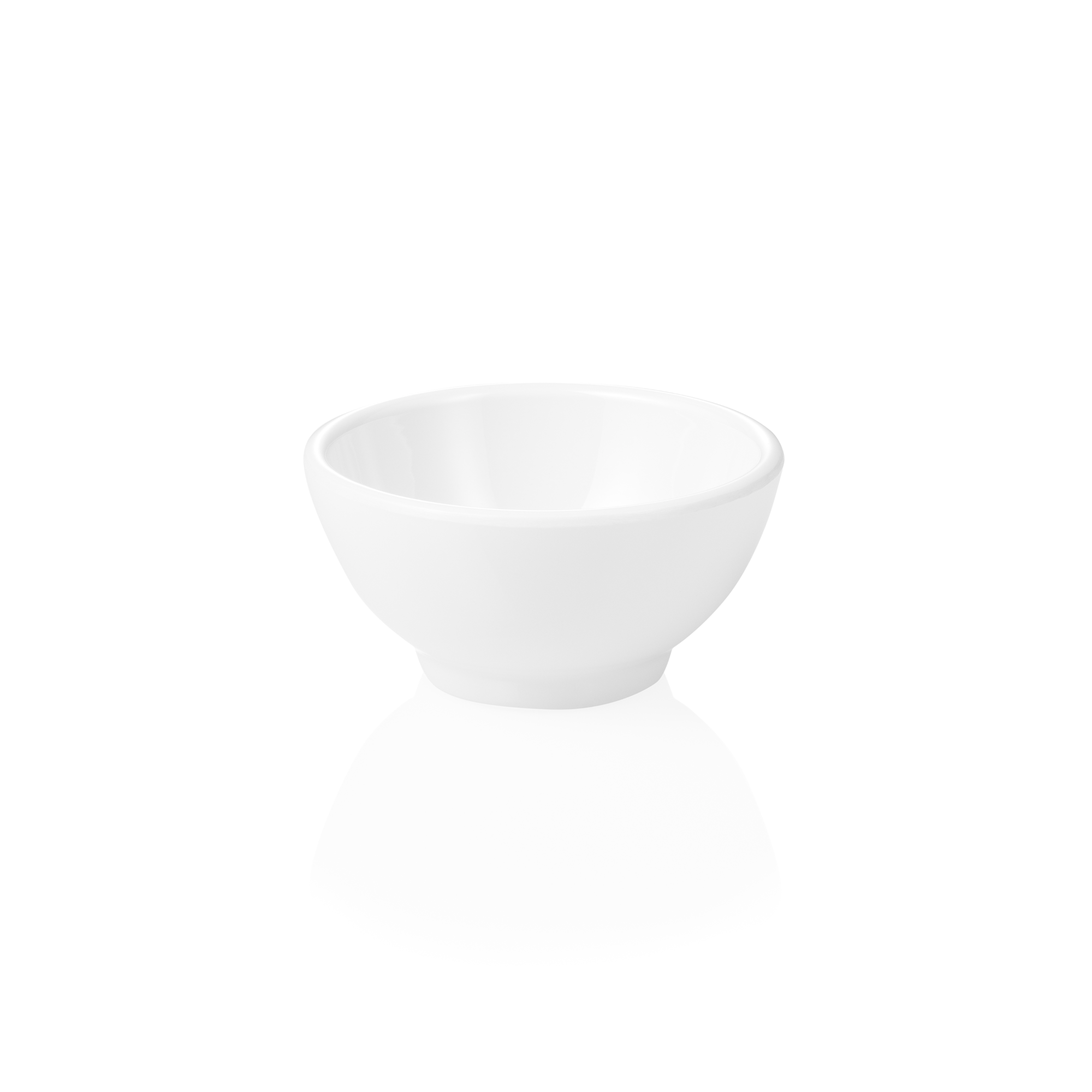 Picture of Day & Night Melamine Bowl White Dia 15 cm - 6702015