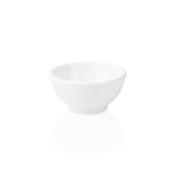 Picture of Day & Night Melamine Bowl White Dia 15 cm