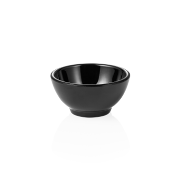 Picture of Day & Night Melamine Bowl Black Dia 15 cm