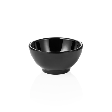 Picture of Day & Night Melamine Bowl Black Dia 20 cm
