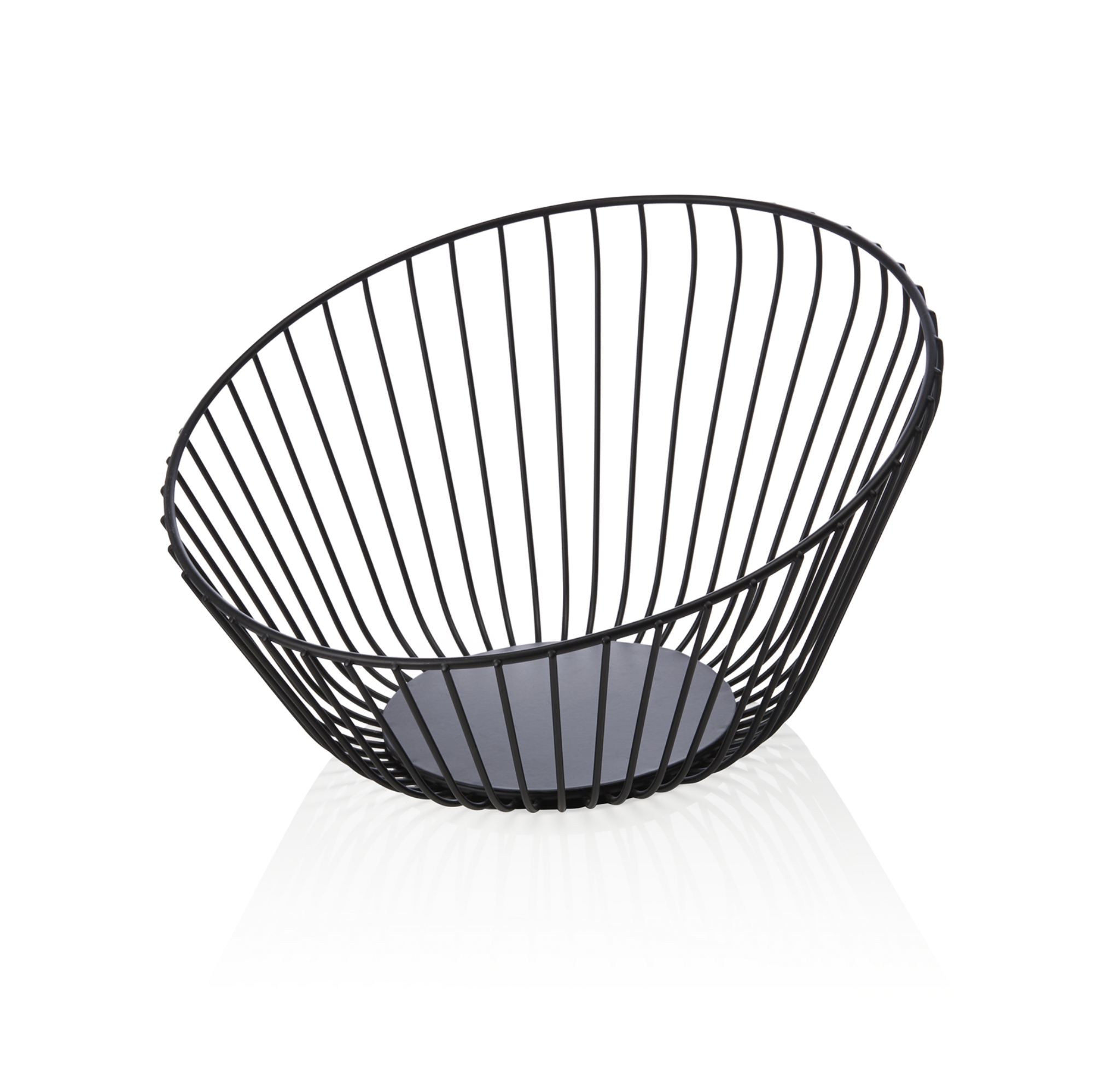 Picture of Was Germany Buffet Basket Black Metal Dia 25 cm - 1437025