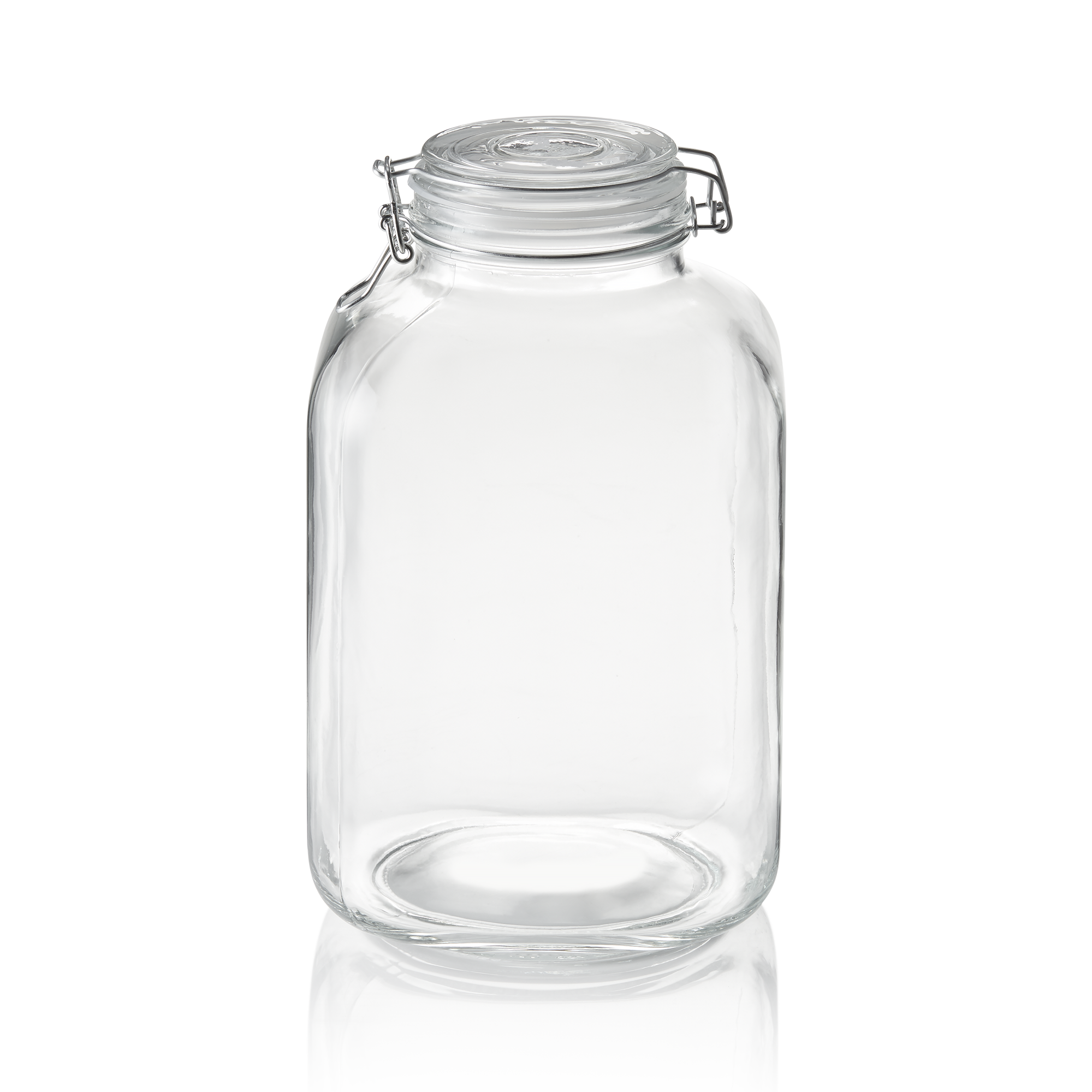 Picture of Was Germany Storage Jar XL 5 Ltr Glass Stainless Steel - 1815500
