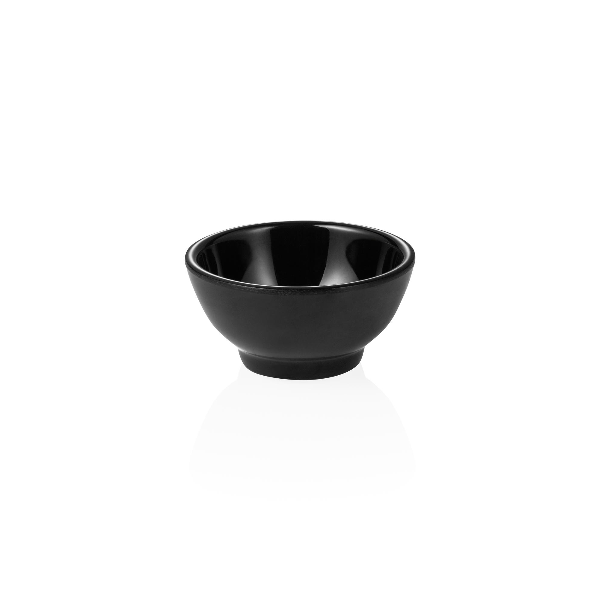 Picture of Day & Night Melamine Bowl Black Dia 13 cm - 6702113