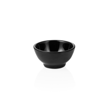 Picture of Day & Night Melamine Bowl Black Dia 13 cm