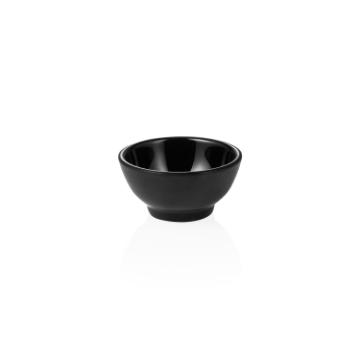 Picture of Day & Night Melamine Bowl Black Dia 9 cm
