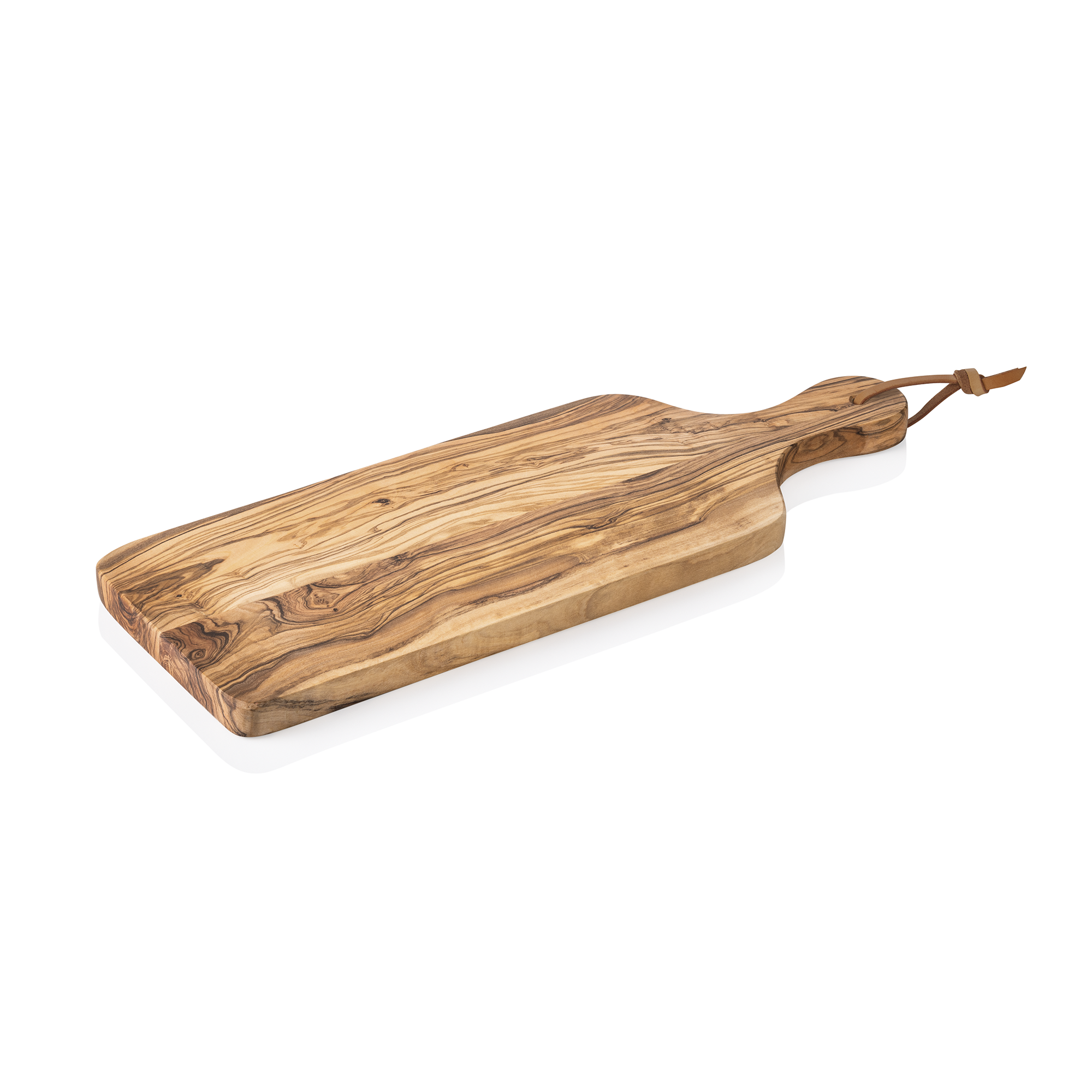 Picture of Pure Olive Serving Board with Handle, 30 x 15 cm, Olive Wood - 1843030